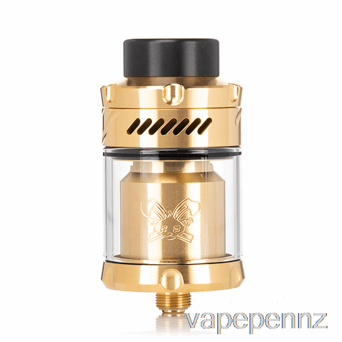 Hellvape Dead Rabbit V3 25mm RTA Gold VAPE NZ